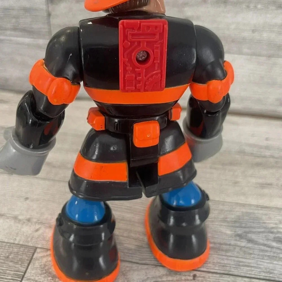 Fisher Price Matel 2002 Rescue Heroes Billy Blaze Fireman Fighter Action Figure - Picture 7 of 11